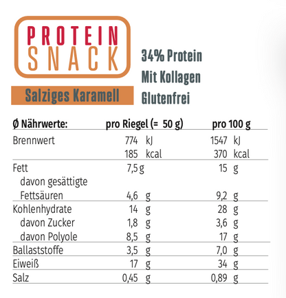 PROTEIN SNACK Box 20er Box (20x 50g)